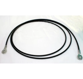 Atlantos Kabelis 256cm Akis Plieno Pvc