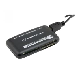 Atminties Kortelių Skaitytuvas Esperanza Usb 2.0 Ea117