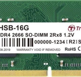 Atmintis Transcend (sodimm/ddr4/16 Gb/2666mhz/1.2v/19cl/single)