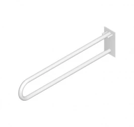 Atraminė rankena UNIVERSUM 80 cm, atlenkiama, balta, H3897250000001