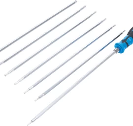 Atsuktuvų rinkinys su keičiamomis mentėmis | T-Star (Torx) / T-Star (Torx) su skyle | 8 vnt. (2326)