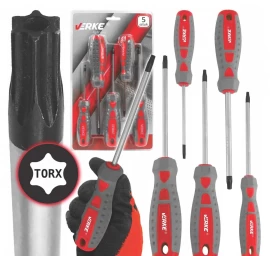 Atsuktuvų rinkinys | T-Star (Torx) | T10 - T30 | 5 vnt. (SK5030)