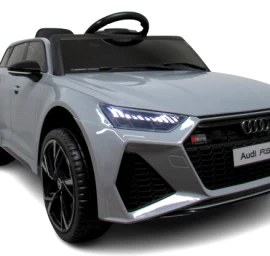 Audi Rs6 Gt Grey Akumuliatorinis Automobilio Eva Odos Nuotolinio Valdymo Pultelis