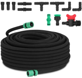 Augalų Lašelinio Laistymo žarna Kit + Vožtuvas 50 M