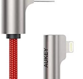 AUKEY CB-AL01 Red OEM U SB - Lightning Nylon Ca