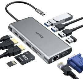 AUKEY HUB CB-C78 aluminum