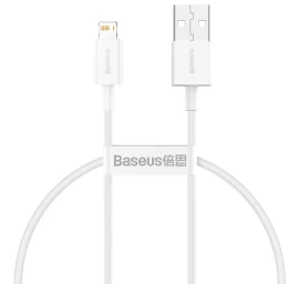 Aukščiausios Kokybės Usb Laidas Iphone Lightning 2.4a 25cm Baltas