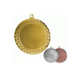 Auksinis Generolo Medalis Su Vieta Emblemai 50 Mm - Plieninis Medalis