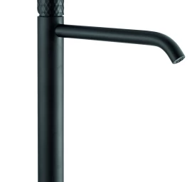 Aukštas maišytuvas praustuvui - dubeniui Xenon Charme su Matt Black rankenėle