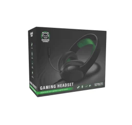 Ausinės Qware Xbox Gaming Headset, juoda/žalia (Ekspozicinė prekė)