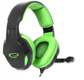 Ausinės Su Mikrofonu Esperanza Cobra Green