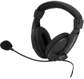 Ausinės Su Mikrofonu Esperanza Eh103 Black