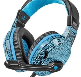 Ausinės Su Mikrofonu Fury Hellcat Blue-black