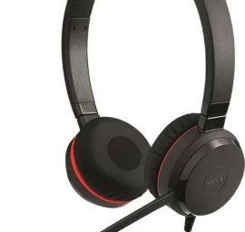 Ausinės Su Mikrofonu Jabra Evolve 30 Ii Black-red