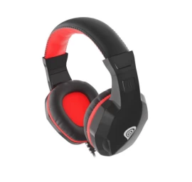Ausinės Su Mikrofonu Natec Genesis Argon 110 Black-red