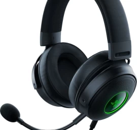 Ausinės Su Mikrofonu Razer Kraken V3 Black-green Black-green