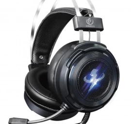 Ausinės Su Mikrofonu Rebeltec Thor 7.1 Black-silver