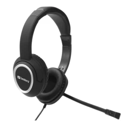 Ausinės Su Mikrofonu Sandberg 126-16 Black