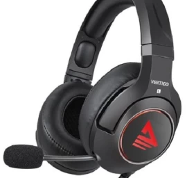 Ausinės Su Mikrofonu Savio Vertigo Black
