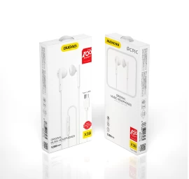 Ausinės X3b Su 1,2 M Ilgio Usb-c Kabeliu, Baltos Spalvos