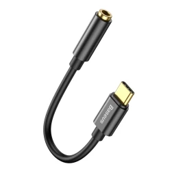Ausinių Adapterio Adapteris L54 Iš Usb-c į 3,5 Mm Garso Lizdą Dac Juodas