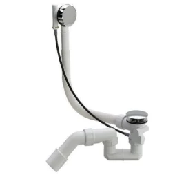 Automatinis vonios sifonas McAlpine, chromo dangteliai, HC31M-N2