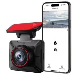 Automobilinė Vaizdo Kamera P1 Fullhd 30 Kadrų Per Sekundę – Juoda