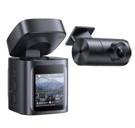 Automobilinė Vaizdo Kamera Su Akumuliatoriumi 4k 1080p Wifi Gps - Juoda