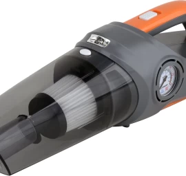 Automobilinis dulkių siurblys | su manometru ir kompresoriumi | 12V 80W (82953)