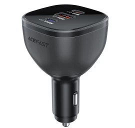 Automobilinis įkroviklis B14 165w 2x Usb-c 1x Usb-a - Juodas