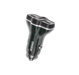 Automobilinis įkroviklis R78 78w Usb-c Pd / 2xusb-a Qc - Juodas