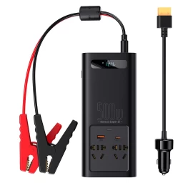 Automobilinis Inverteris Iš 12 V į 230 V 500 W Es Ir Cn Kištukas
