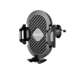 Automobilinis Išmaniųjų Telefonų Laikiklis Ant Priekinio Stiklo Grotelių - Juodas