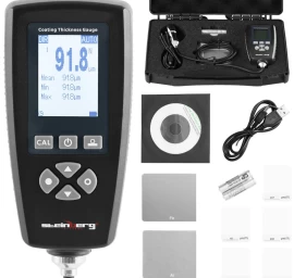 Automobilinių Dažų Storio Testeris, Kurio Diapazonas 0 - 2000 µm Usb