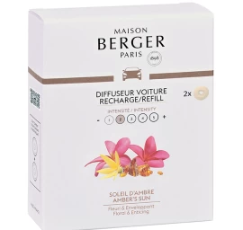Automobilio kvapo papildymas Maison Berger Amber&#039;s Sun