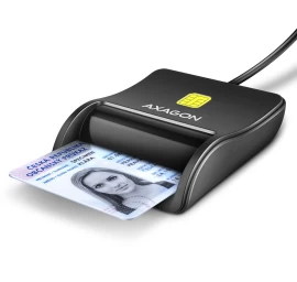 AXAGON CRE-SM3N reader  Smart card USB 1.3m cab