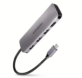 AXAGON HMC-HCR3A Hub 3x USB-A SD/microSD + HDMI