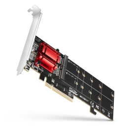 AXAGON PCEM2-ND PCIe3.0 controller 2x slot NVMe