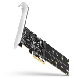 AXAGON PCES-SA4M2 PCIe  controller 2x port + M.