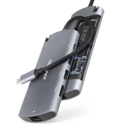 Axagon Usb šakotuvas Hmc-6m2
