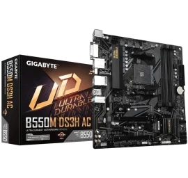 B550M DS3H AC AM4 4DDR4 HDMI/DVI M.2 USB3.2 mAT