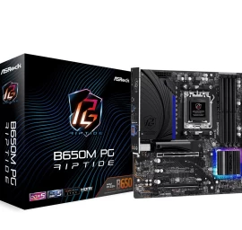 B650M PG RIPTIDE AM5    4DDR5 HDMI/DP mATX