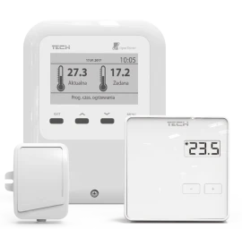 EU-WiFi-OP termostatas yra skirtas valdyti Opentherm protokolu veikiančius įrenginius