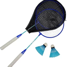 Badmintono Rinkinys Dėkle Tamsiai Mėlynas Enero 105