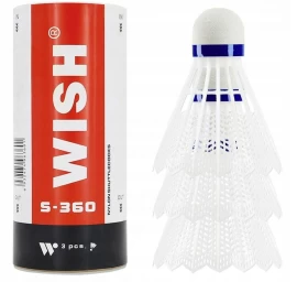 Badmintono skraidukai WISH S-360 (3 vnt.)