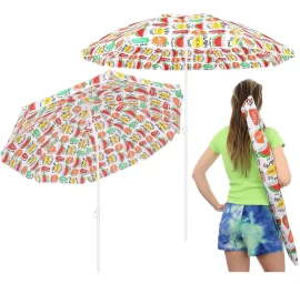 Balkono Paplūdimio Skėtis 180cm Mix Fruit 1048826