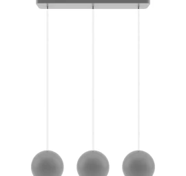 Balli Kamuoliukai 3 Sluoksnių Pilki
