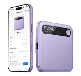 Balso Diktofonas Su Dirbtinio Intelekto Transkripcija 64 Gb 610 Mah - Violetinis