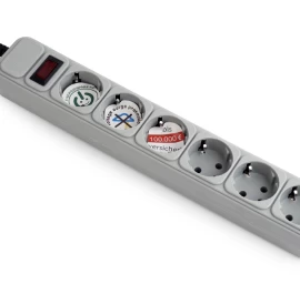 Bar ENERGENIE SPG6-B-6C (1,8m; gray color)