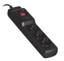 Bar surge protection Activejet (3 x UTE; 10 A; 1,5m; black color)